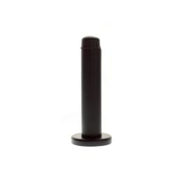 Atlantic Premium Wall Mounted Door Stop on Concealed Fix Rose - Matt Black