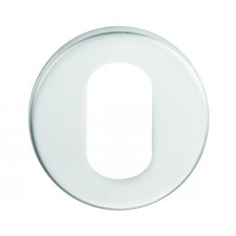 Oval Profile Escutcheon - Satin Stainless Steel