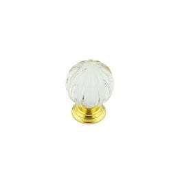 30mm PVD Pumpkin Ball Cupboard Knob - By Frelan Hardware - JH4152-30PVD