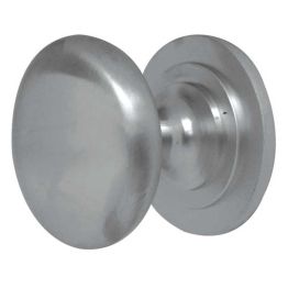 Jedo Traditional Cupboard Knobs 50mm Satin Chrome - By Frelan Hardware - JV47ESC