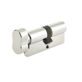 Euro Profile Cylinders & Turns Keyed Alike 70mm Polished Chrome - By Frelan Hardware - JL-70EPCTPC-KA