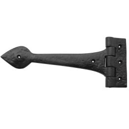 Antique Gate Hinges 225mm Black - By Frelan Hardware - JAB37A