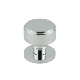Step Polished Chrome Mortice Knob - By Frelan Hardware - JV804PC