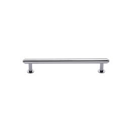 Heritage Brass Cabinet Pull Step Design with 16mm Rose 96mm CTC Polished Chrome finish