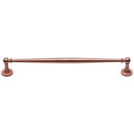 Heritage Brass Cabinet Pull Colonial Design 254mm CTC Satin Rose Gold Finish