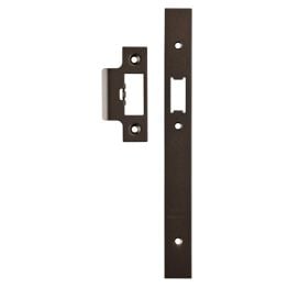 Din Latch Forend & Strike Pack - Matt Bronze