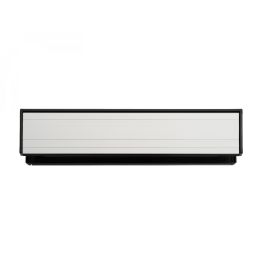 Sleeve Letter Plate - Satin Anodised Aluminium