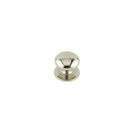 Jedo Traditional Cupboard Knobs 32mm Polished Nickel - By Frelan Hardware - JV47BPN