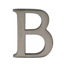 Heritage Brass Alphabet B Pin Fix 51mm (2") Matt Bronze Finish