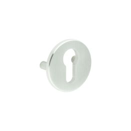 CRES Satin Stainless Steel Euro Escutcheon Lug Fixed - By Frelan Hardware - CRES1652SSS