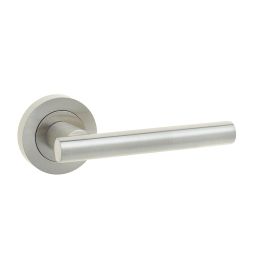 Petra Door Handles Satin Nickel - By Frelan Hardware - JV508SN