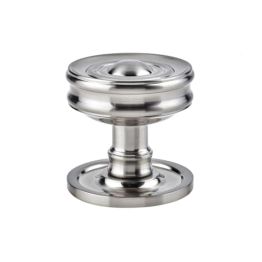 Burlington Bloomsbury Mortice Door Knob Satin Nickel - By Frelan Hardware - BUR101SN