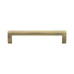 Heritage Brass Cabinet Pull City Design 128mm CTC Antique Brass Finish
