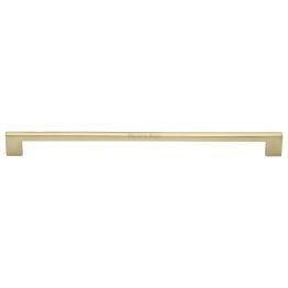 Heritage Brass Cabinet Pull Metro Design 320mm CTC Polished Brass Finish
