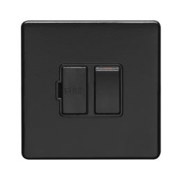 Eurolite Concealed 3mm Switched Fuse Spur Matt Black