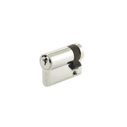 Jedo Euro Profile Single Cylinders to Differ 45mm Polished Chrome - By Frelan Hardware - JL-45EPSPC