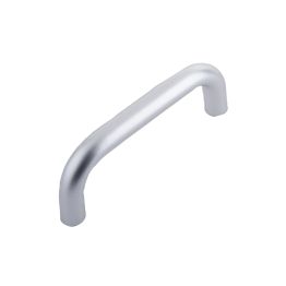 Aluminium 19mm D Shape Pull Handle Bolt Through Fixing F2 Finish 150x19mm Satin Anodised Aluminium - By Frelan Hardware - SAA150