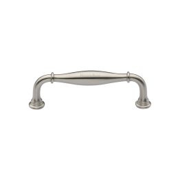 Heritage Brass Cabinet Pull Henley Traditional Design 102mm CTC Satin Nickel Finish