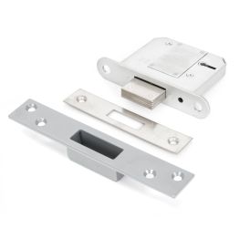 SS 3" 5 Lever BS Deadlock KA