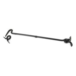 Black 16" Forged Cabin Hook