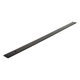 Millhouse Brass Long Wide Cabinet Handle Backplate 320mm - Matt Black