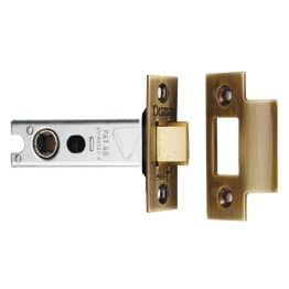 Tubular Latch Heavy Sprung 64mm - Florentine Bronze