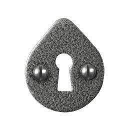 Oval Uncovered Escutcheon - Forged Steel
