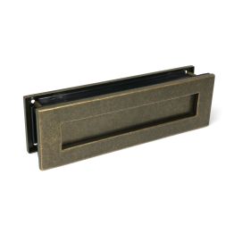 Burnished Brass Traditional Letterbox