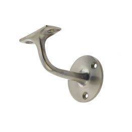 Jedo Zinc Handrail Brackets 70mm Satin Nickel - By Frelan Hardware - JV95ASN