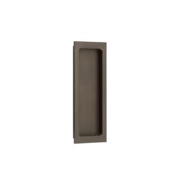 Burlington Rectangular Flush Pull Dark Bronze - By Frelan Hardware - BUR225DB