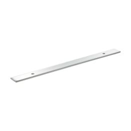 Millhouse Brass Long Wide Cabinet Handle Backplate 160mm - Polished Chrome