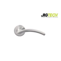 Jigtech Viper Lever On Rose Satin Chrome