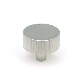 Satin Chrome Judd Cabinet Knob - 38mm (No rose)