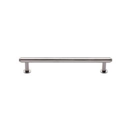 Heritage Brass Cabinet Pull Step Design with 16mm Rose 128mm CTC Polished Nickel finish