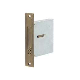 Jedo Sliding Door Edge Pull Antique Brass - By Frelan Hardware - JV820AB