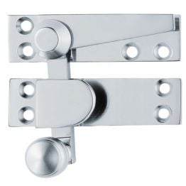 Architectural Quality Quadrant Sash Fastener - Polished Chrome