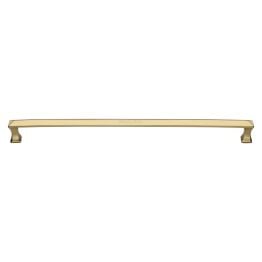 Heritage Brass Door Pull Handle Pyramid Design 478mm&nbsp;Polished Brass Finish