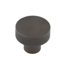 Thaxted Cupboard Knobs 30mm Dark Bronze - By Frelan Hardware - HOX230DB