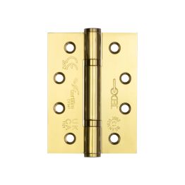 Certifire Stainless Steel Grade 13 Polymer Bearing Hinge 3 Knuckle Brass Finish - By Frelan Hardware - J9603PVD