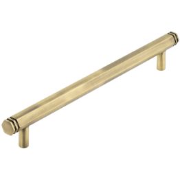Hoxton Nile Cabinet Handles 224mm Ctrs Antique Brass - By Frelan Hardware - HOX360AB