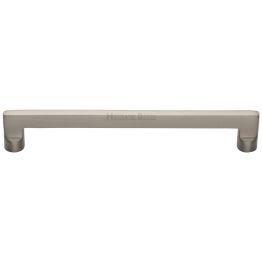 Heritage Brass Cabinet Pull Apollo Design 203mm CTC Satin Nickel Finish