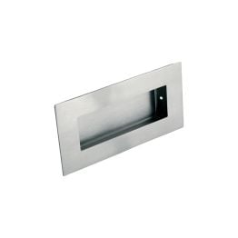Flush Pull - Satin Stainless Steel