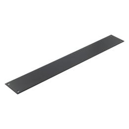 CRES Black Push Plate - By Frelan Hardware - CRES3501MB
