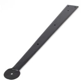 Black 18" Penny End Hinge Front (pair)
