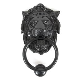 Black Lion Head Knocker