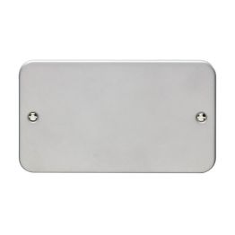 Eurolite Metal Clad Double Blank Plate Metal Clad