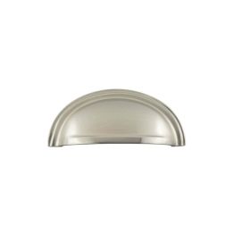 Burlington Cup Pulls Satin Nickel - By Frelan Hardware - BUR423SN