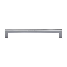 Heritage Brass Cabinet Pull City Design 192mm CTC Polished Chrome Finish