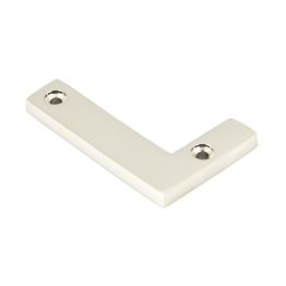 Polished Nickel Letter L