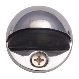 Heritage Brass Shielded Door Stop Polished Chrome finish